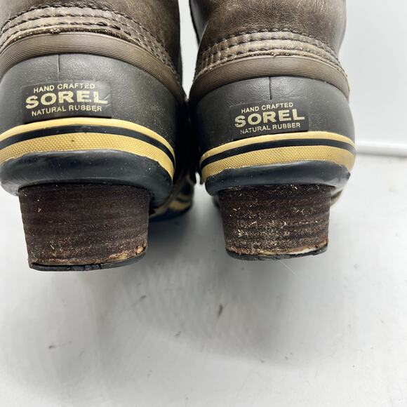Sorel Boots Womens 10.5 Conquest Carly Tall Brown Waterproof Winter NL2033 - Picture 9 of 12